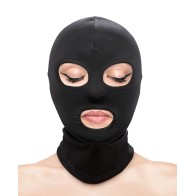 Fetish & Fashion Eyes & Mouth Hood - Black