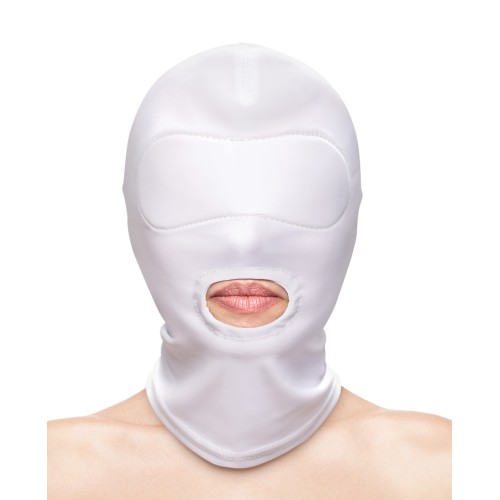 Fetish & Fashion Mouth Hood White