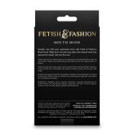 Fetish & Fashion Mouth Hood White