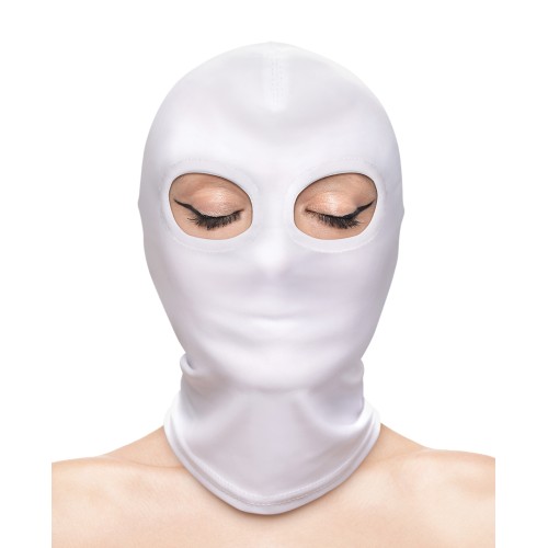 Fetish & Fashion White Eyes Hood for Sensation Play