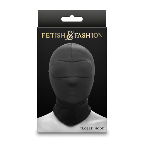 Fetish & Fashion Closed Hood in Black