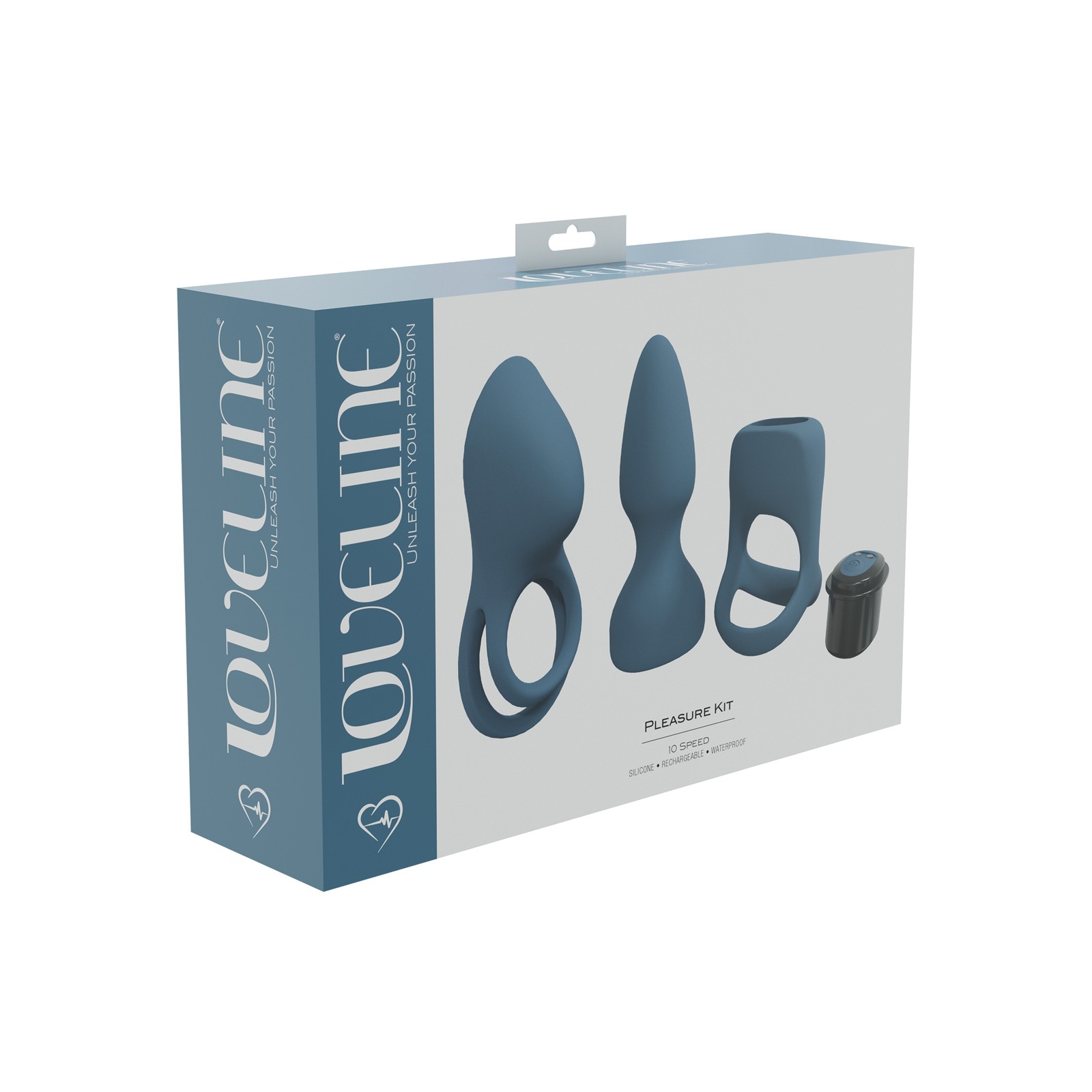 Shots LoveLine Pleasure Kit - Blue Grey