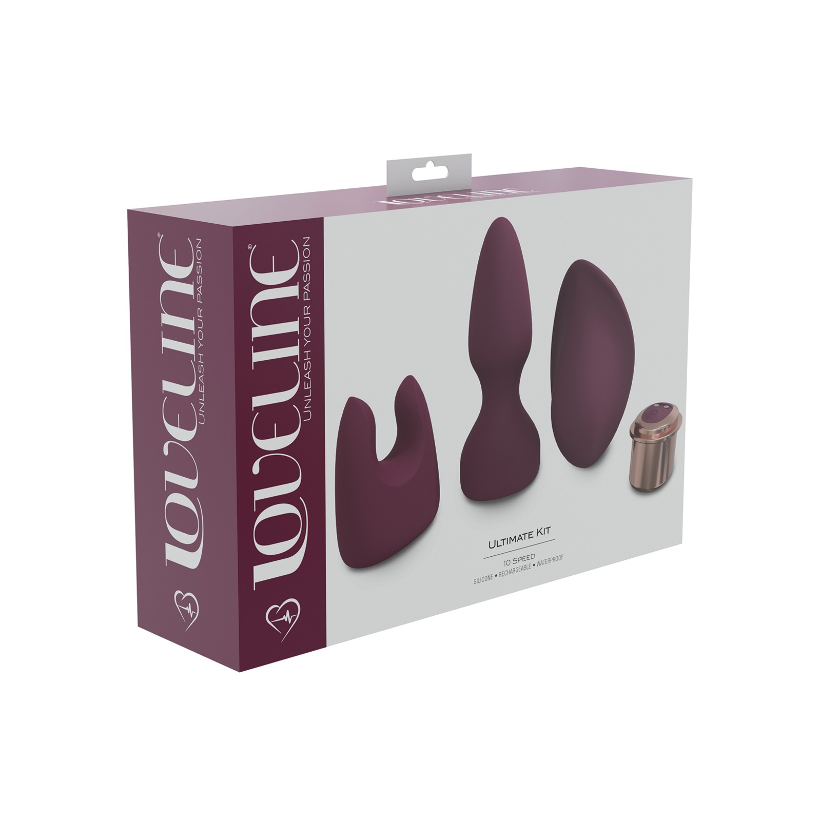 Shots LoveLine Ultimate Kit Burgundy | Intense Sensations