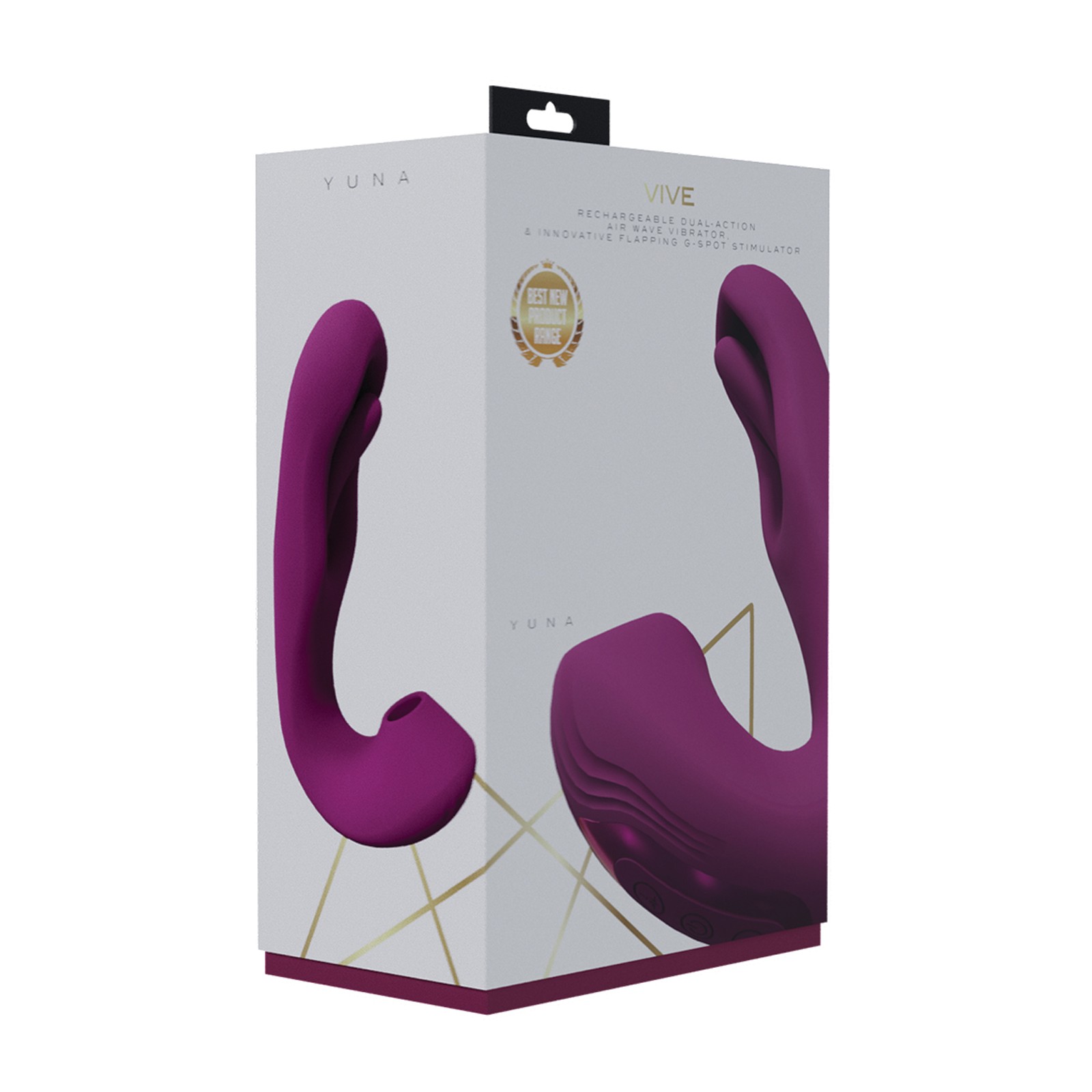 Shots Vive Yuna Dual Action Vibrator - Pink