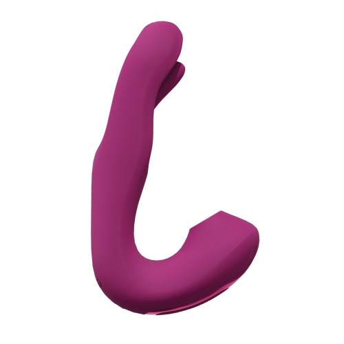 Shots Vive Yuna Dual Action Vibrator - Pink