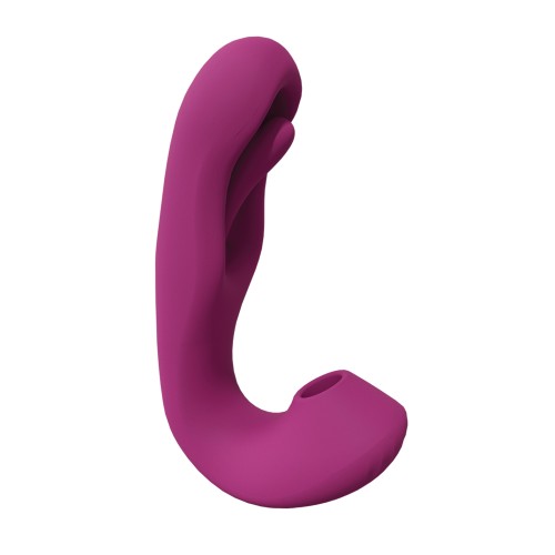 Vibrador de Doble Acción Shots Vive Yuna - Rosa