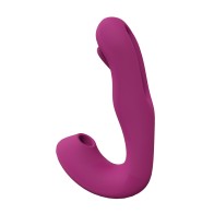 Shots Vive Yuna Dual Action Vibrator - Pink