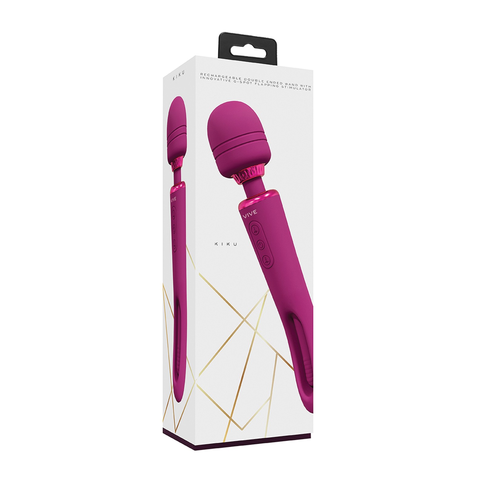 Vive Kiku Double Ended Wand for Ultimate Pleasure