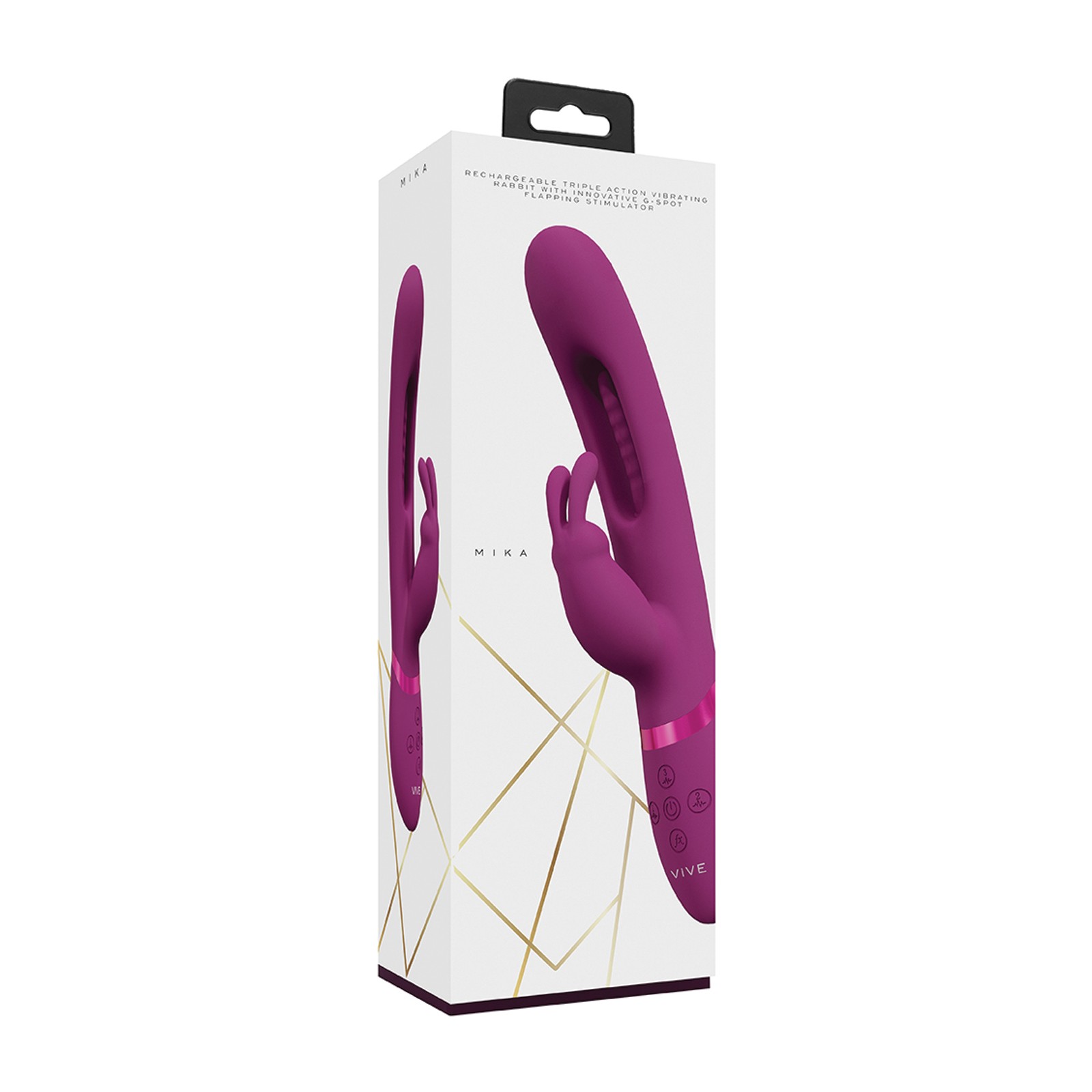 Vibrador con Lengua Multifuncional Shots Vive Mika