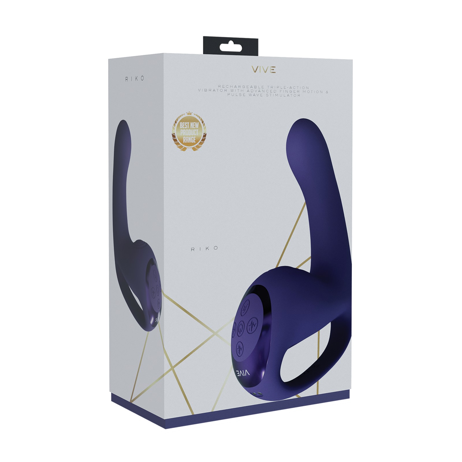 VIVE058 RIKO Vibrator with Unlimited Pleasure Options