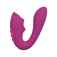 Shots Yuki Dual Action G-Spot Vibrator - Pink