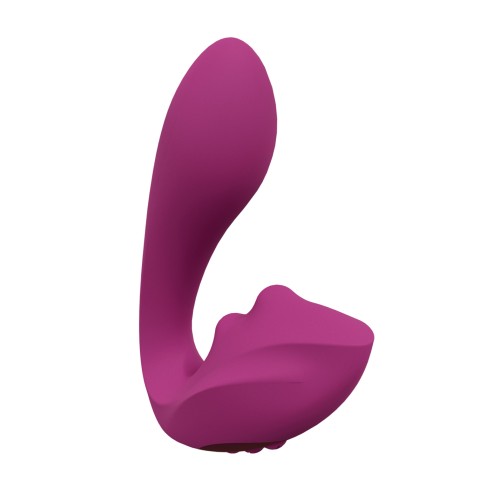 Vibrador de Acción Dual Yuki para el Punto G - Rosa