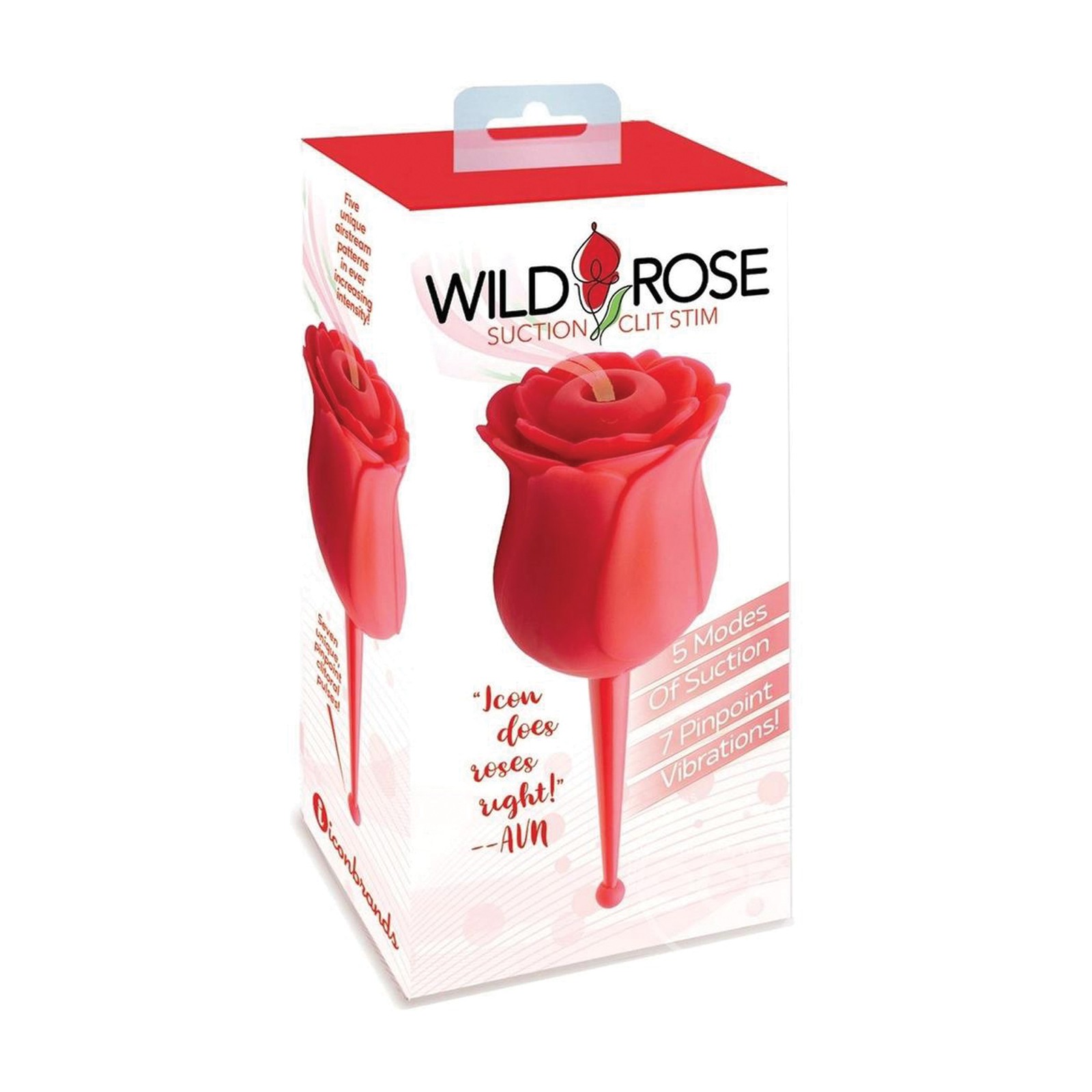 Vibrador Wild Rose Le Pointe - Placer Rojo