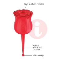 Wild Rose Le Pointe Vibrator - Red Pleasure