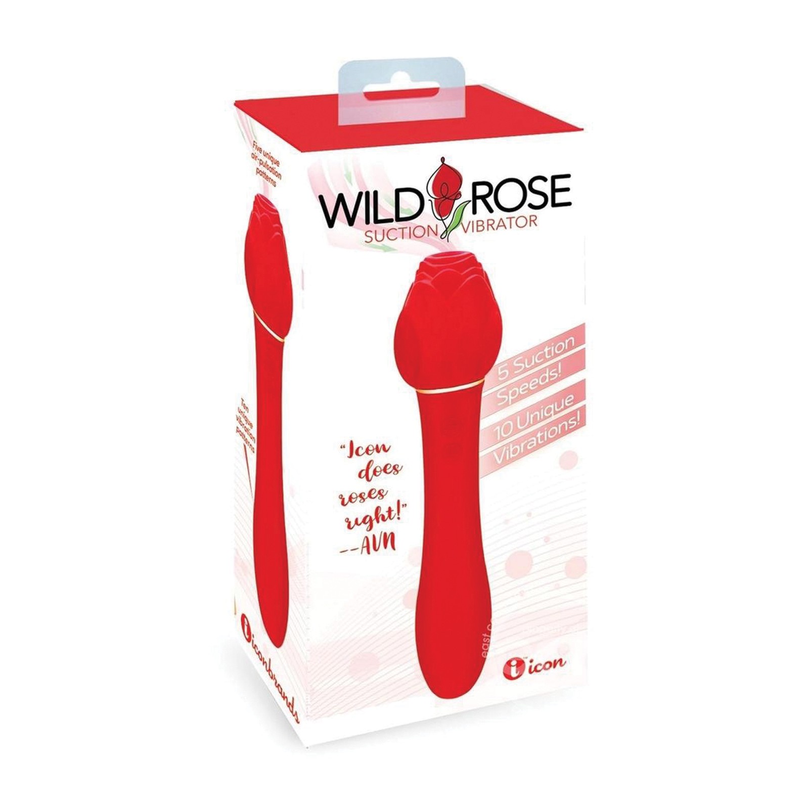 Rosa Salvaje & Vibrador Doble Acción