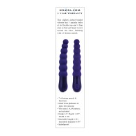 Selopa Beaded Beauty Vibrator Purple