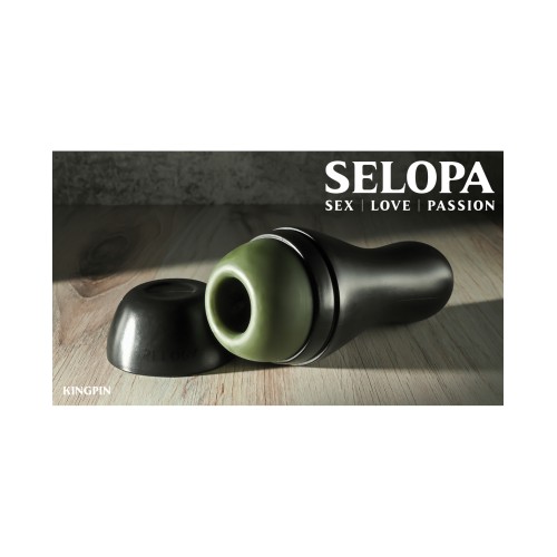 Selopa Kingpin Ergonomic Stroker Green