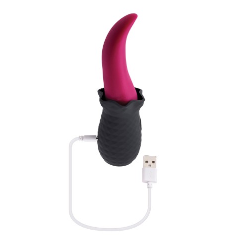 Vibrador Selopa Lengua Teaser Rosa Negro