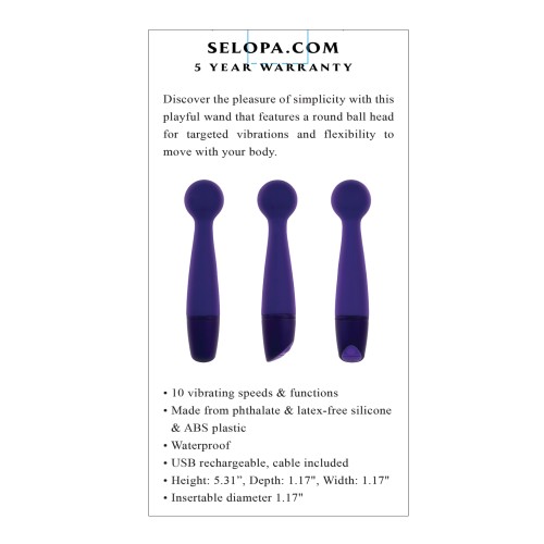 Selopa Gumball Wand - Purple