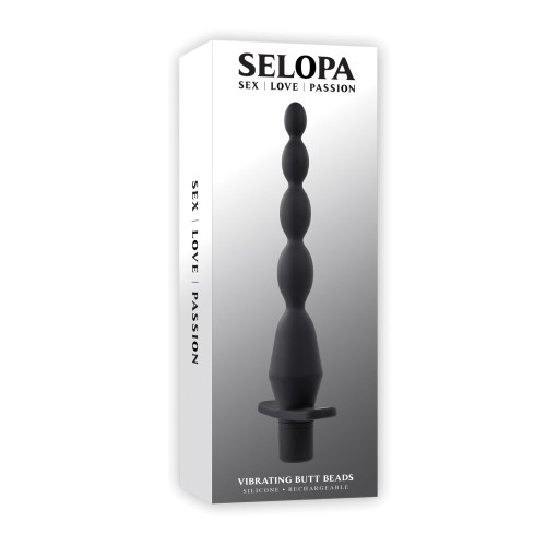 Selopa Vibrating Butt Beads - Enhance Anal Play