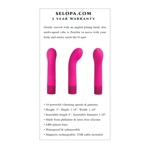 Selopa Paradise G Vibrator - Pink