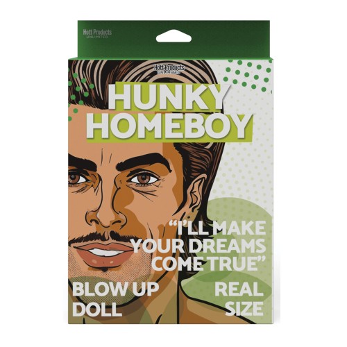 Inflatable Hunky Homeboy Doll for Adult Fun