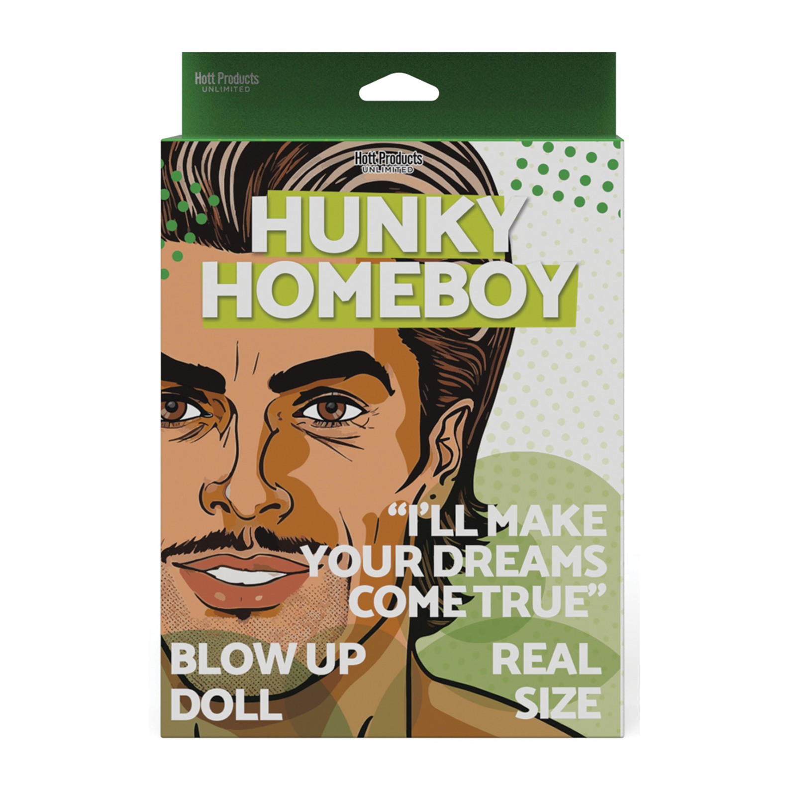 Inflatable Hunky Homeboy Doll for Adult Fun