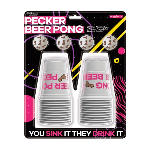 Pelotas de Beer Pong Pecker para Diversión Épica en Fiestas