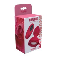 Plug Anal Iluminado Rosebud Tushy - Rojo