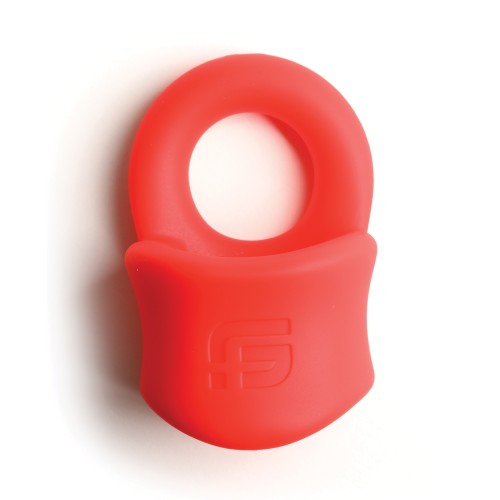 Anillo Baller de Silicona Sport Fucker - Rojo