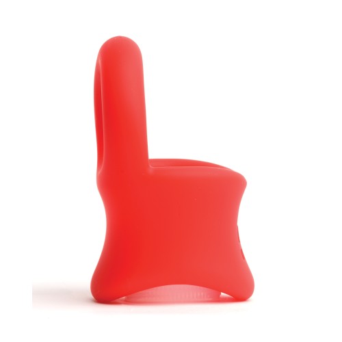 Sport Fucker Silicone Baller Ring - Red