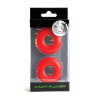 Anillos Sport Fucker Stacker Rojo