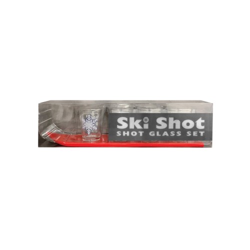 Ski Shot Glass Set - Set of 4