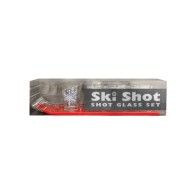 Ski Shot Glass Set - Set of 4