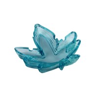 Potleaf Shaped Ashtray - Blue for Ganja Lovers