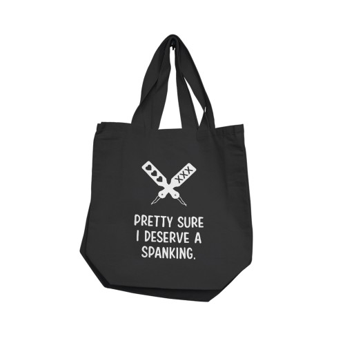 Spanking Themed Reusable Tote Bag