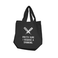 Spanking Themed Reusable Tote Bag