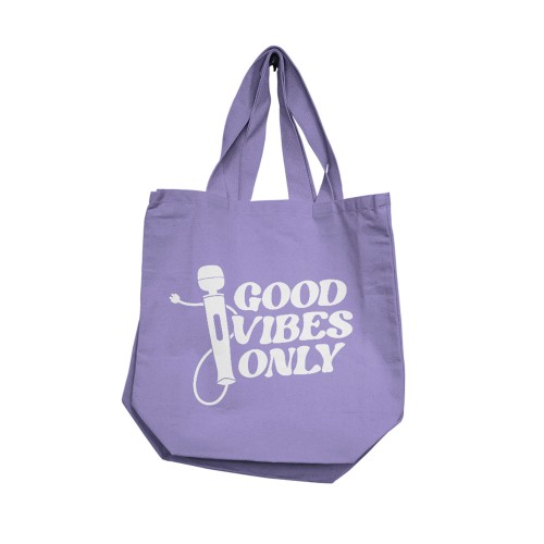 Tote Reusable Good Vibes Only para Llevar con Estilo