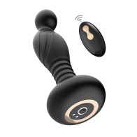 Ass-sation Remote Vibrating P Spot Plug - Intense Pleasure