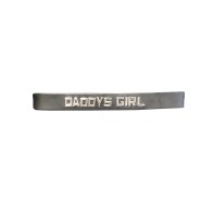 Collar de Cuero Daddy's Girl de Spartacus - Negro