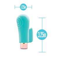 Blush Aria Sensual Vibrator - Teal Color