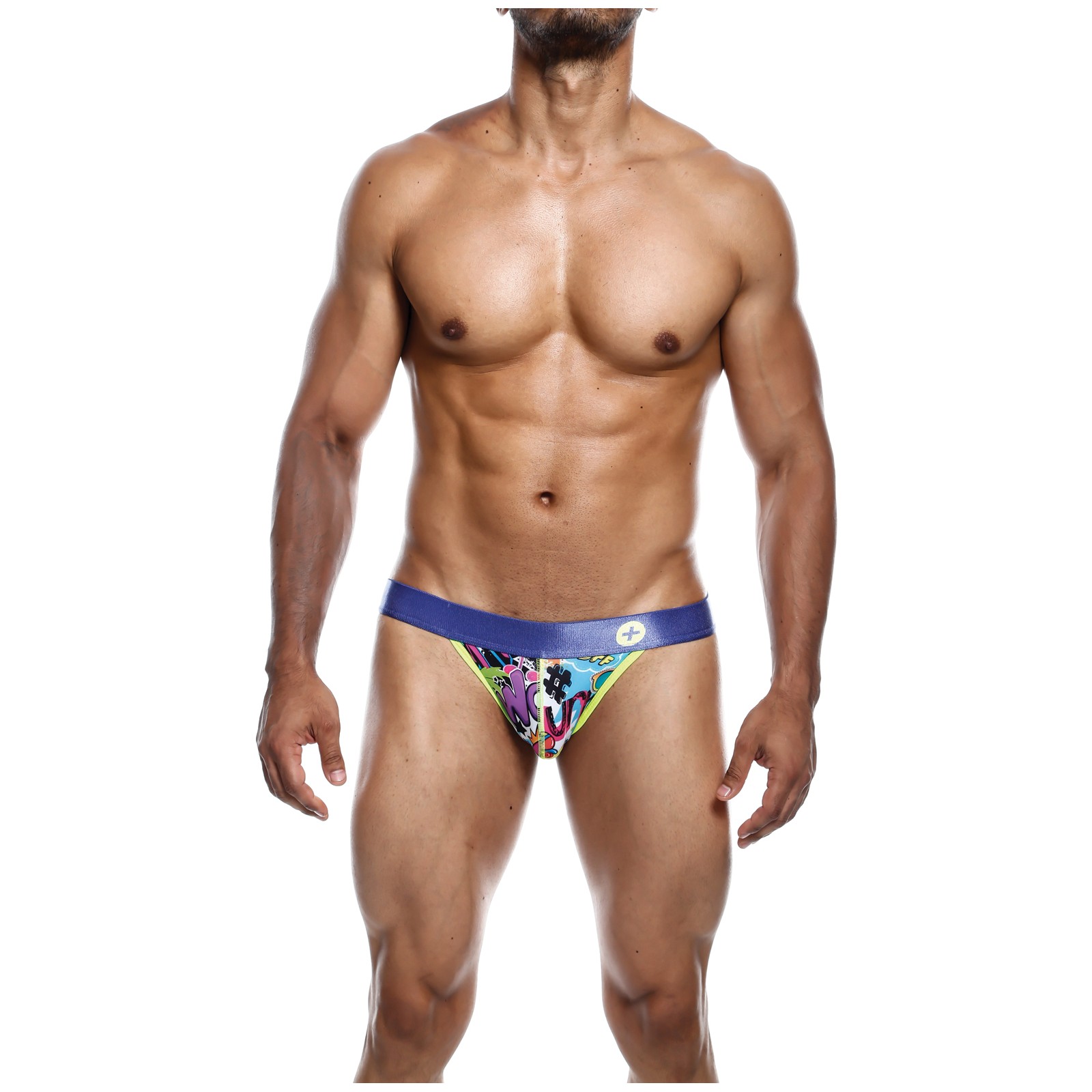 Jockstrap Hipster Malebasics - Negro Mediano