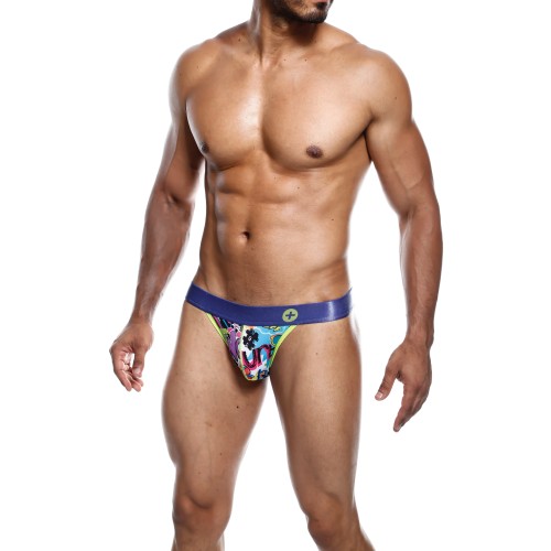 Jockstrap Hipster Malebasics - Negro Mediano