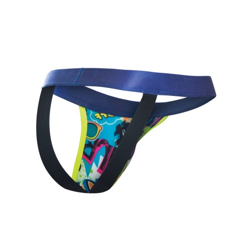 Jockstrap Hipster Malebasics - Negro Mediano