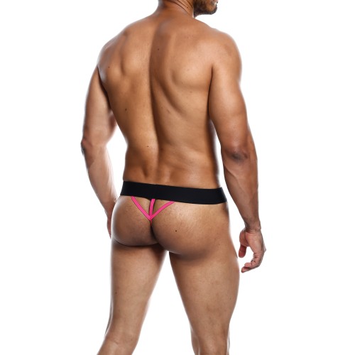 Male Basics Neon Thong - Coral