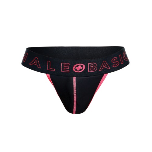 Male Basics Neon Thong - Coral