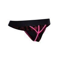 Male Basics Neon Thong - Coral