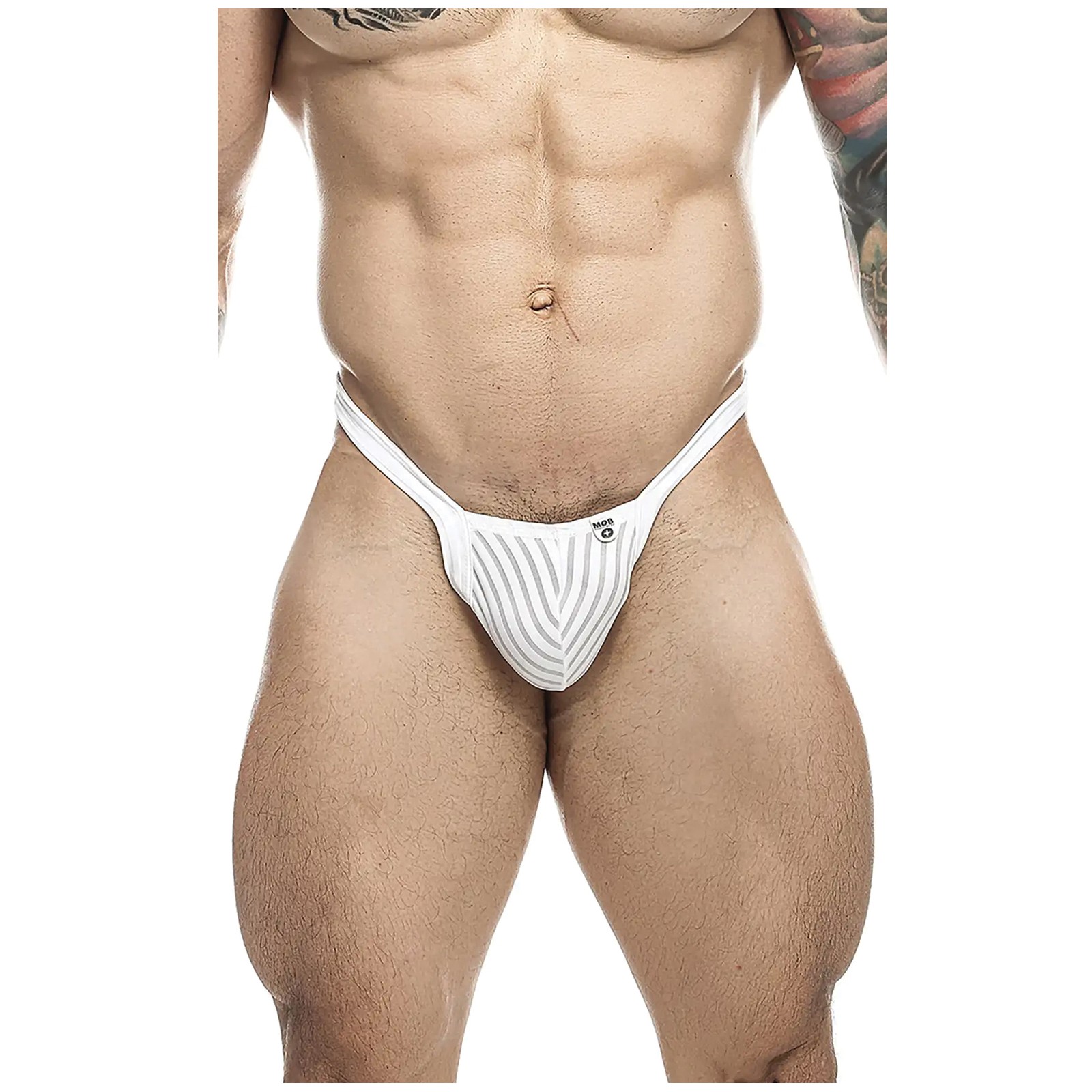 Male Basics Sheer Y Buns Thong