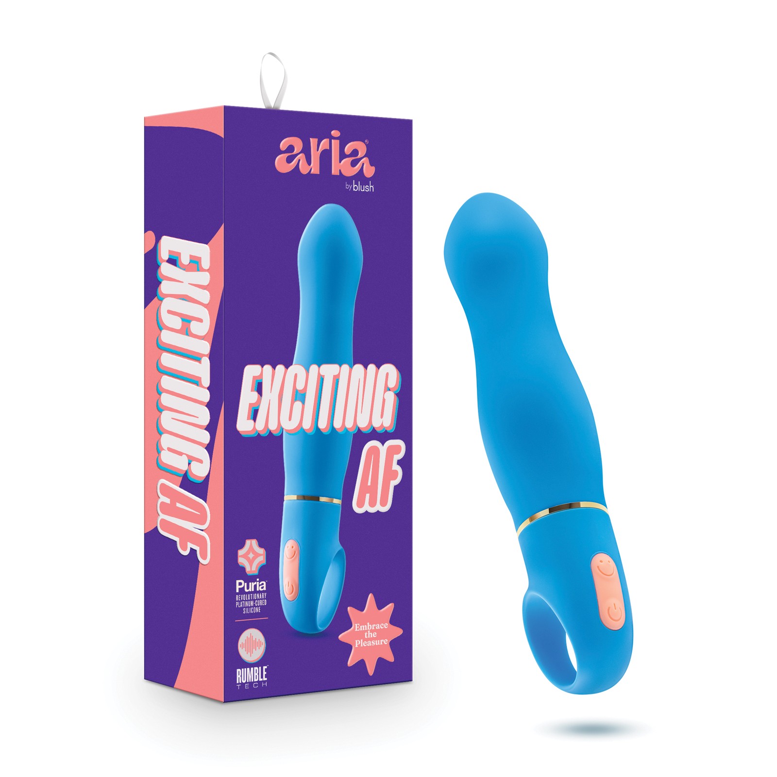 Vibrador Blush Aria Emocionante AF Azul