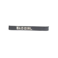 Collar de Cuero Spartacus BABYGIRL - Negro